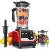 1800W Blender for Smoothies 70 oz Large Capacity Countertop Blenders with 20 oz Grinding Cup - 28000RPM High Speed Kitchen Blender for Ice Crushing, Frozen Drinks, Milkshakes & Puree