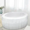 1 Set Birth Pool with Liner Including 1 Inflatable Home Birthing Pool 1 Liner Birthing Tub White Water Birth Tub for Labor Expectant Mothers Doula Midwife Supplies 65 L x 55 W x 26 H