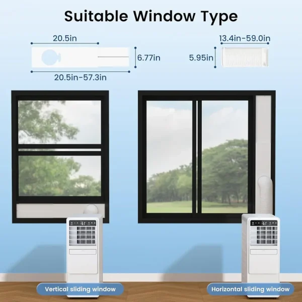 12000 BTU Portable Air Conditioners for Room up to 500 sq.ft Free Standing Quiet Portable AC Unit12000 BTU Portable Air Conditioners for Room up to 500 sq.ft Free Standing Quiet Portable AC Unit